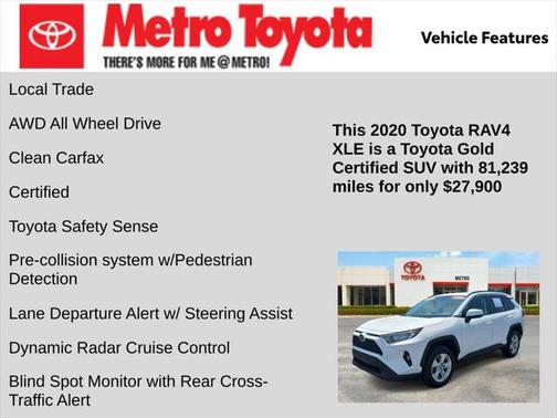 2020 Toyota RAV4 XLE