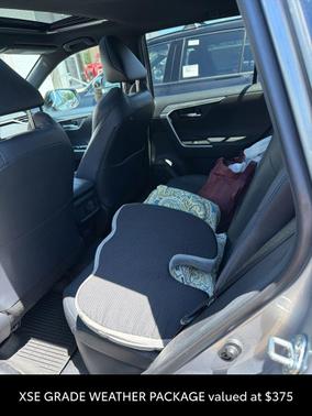 Silver Sky Metallic/Midnight Black Metallic 2021 Toyota RAV4 Hybrid SE