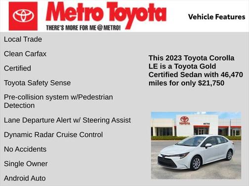 2023 Toyota Corolla LE