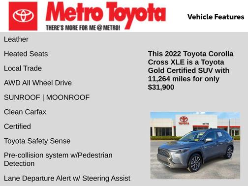 2022 Toyota Corolla Cross XLE