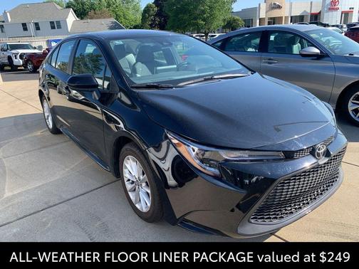 Black Sand Pearl 2020 Toyota Corolla LE