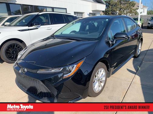 Black Sand Pearl 2020 Toyota Corolla LE