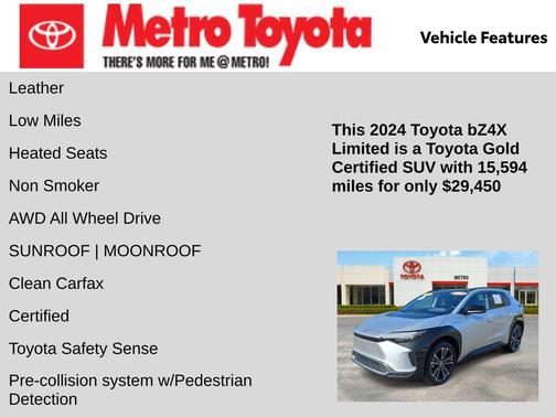 2024 Toyota bZ4X Limited
