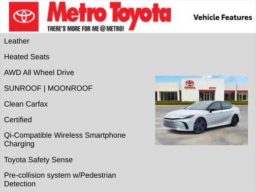 2025 Toyota Camry XSE