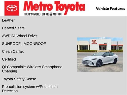 2025 Toyota Camry XSE