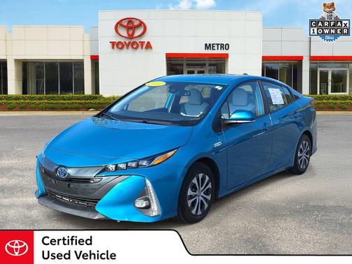 Blue Magnetism 2021 Toyota Prius Prime Limited