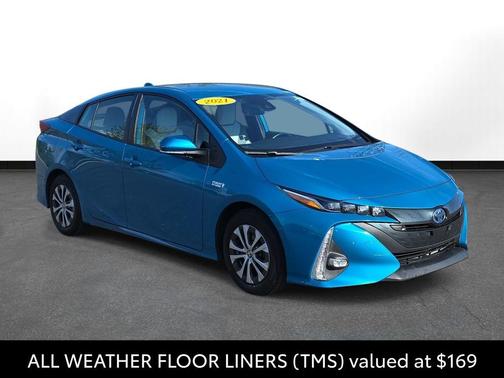 Blue Magnetism 2021 Toyota Prius Prime Limited