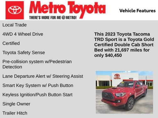 2023 Toyota Tacoma TRD Sport