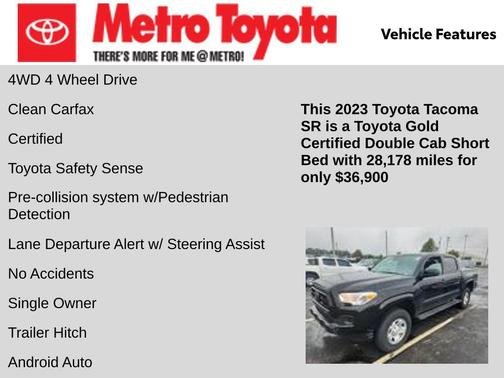 2023 Toyota Tacoma SR