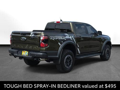 Shelter Green Metallic 2024 Ford Ranger Raptor