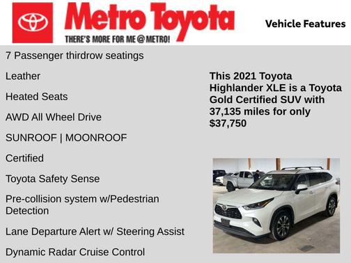 2021 Toyota Highlander XLE
