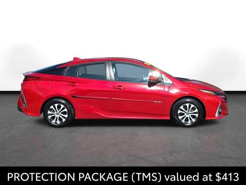 Supersonic Red 2021 Toyota Prius Prime Limited