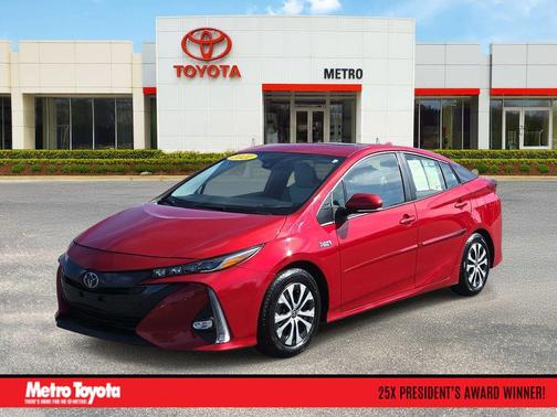 Supersonic Red 2021 Toyota Prius Prime Limited