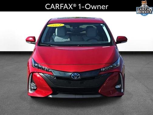 Supersonic Red 2021 Toyota Prius Prime Limited