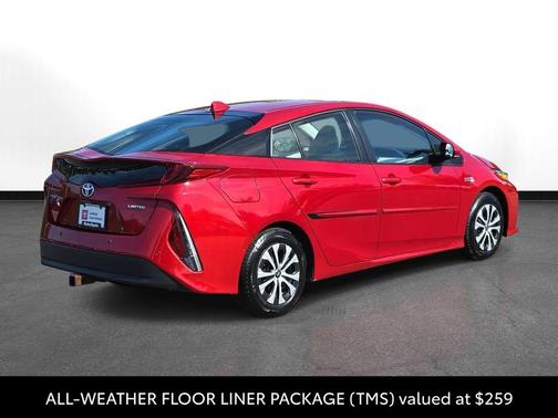 Supersonic Red 2021 Toyota Prius Prime Limited