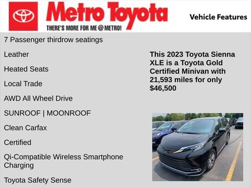2023 Toyota Sienna XLE 7 Passenger
