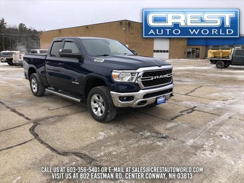 2022 RAM 1500 Big Horn Quad Cab 4x4 64' Box