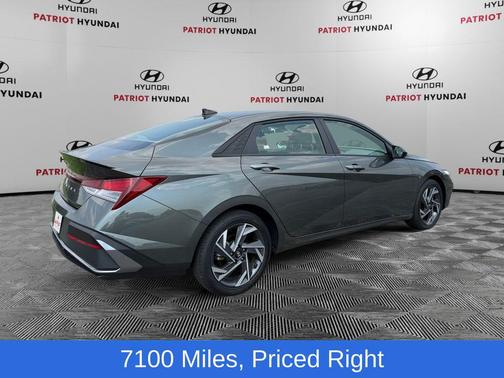 Amazon Gray 2025 Hyundai ELANTRA Sport