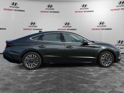 Portofino Gray 2025 Hyundai SONATA Hybrid Limited
