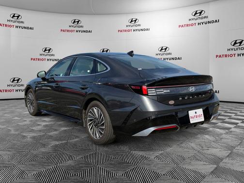 Portofino Gray 2025 Hyundai SONATA Hybrid Limited