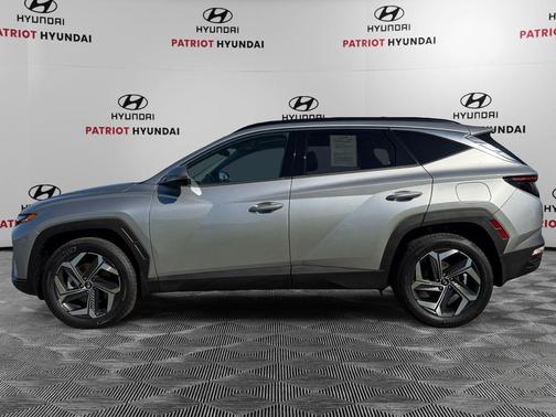 Shimmering Silver 2022 Hyundai TUCSON Limited