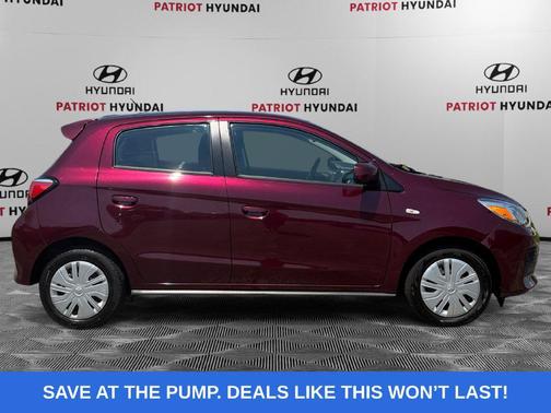 Maroon 2024 Mitsubishi Mirage ES