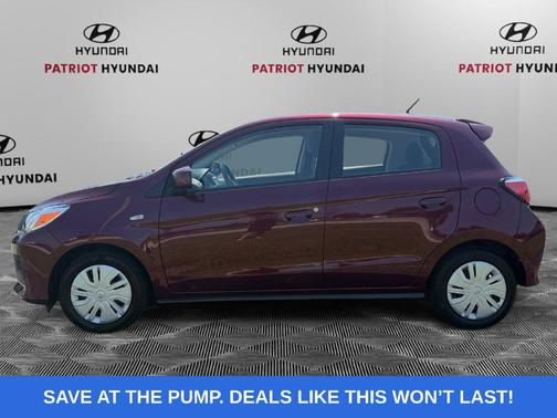 Maroon 2024 Mitsubishi Mirage ES