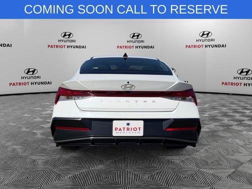 Serenity White 2025 Hyundai ELANTRA SEL