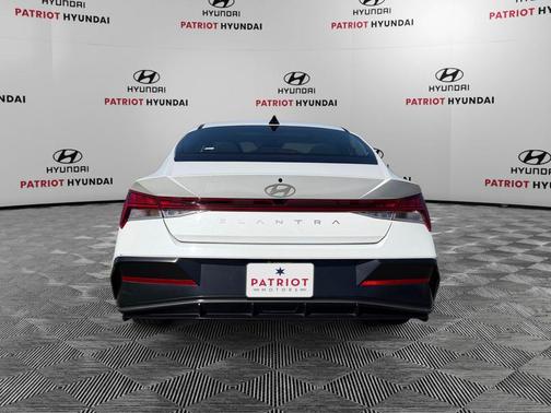 Serenity White 2025 Hyundai ELANTRA SEL