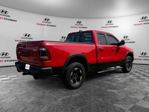 Flame Red Clearcoat 2019 RAM 1500 Rebel