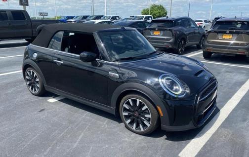 Midnight Black Metallic 2022 MINI Convertible Cooper S