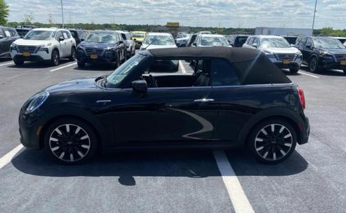 Midnight Black Metallic 2022 MINI Convertible Cooper S