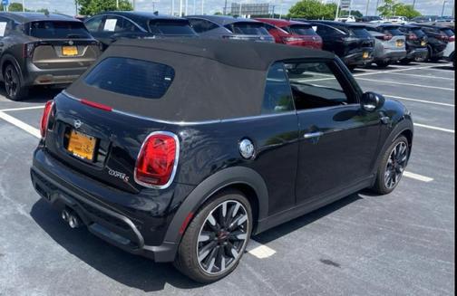 Midnight Black Metallic 2022 MINI Convertible Cooper S