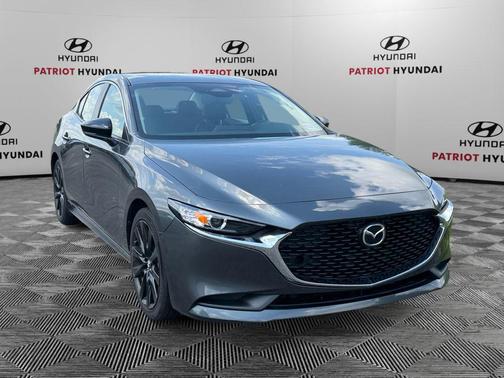 Machine Gray Metallic 2024 Mazda Mazda3 2.5 S Select Sport