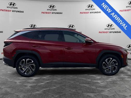Ultimate Red 2025 Hyundai TUCSON Hybrid Limited
