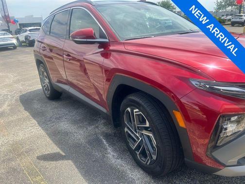 Ultimate Red 2025 Hyundai TUCSON Hybrid Limited