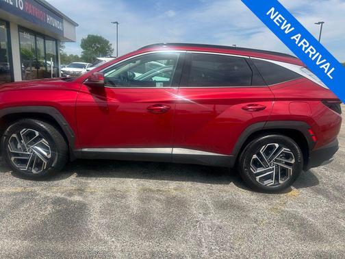 Ultimate Red 2025 Hyundai TUCSON Hybrid Limited