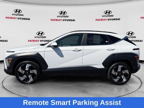 Atlas White 2024 Hyundai KONA Limited