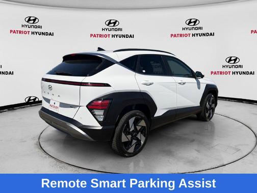 Atlas White 2024 Hyundai KONA Limited