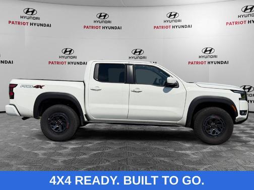 Glacier White 2026 Nissan Frontier PRO-4X
