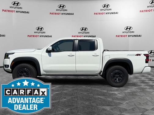 Glacier White 2026 Nissan Frontier PRO-4X