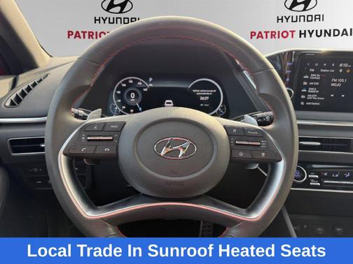 Calypso Red 2021 Hyundai SONATA SEL Plus