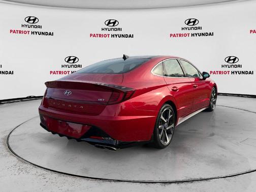 Calypso Red 2021 Hyundai SONATA SEL Plus