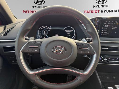 Calypso Red 2021 Hyundai SONATA SEL Plus