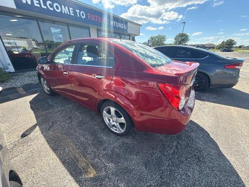 Crystal Red Tintcoat 2013 Chevrolet Sonic LTZ