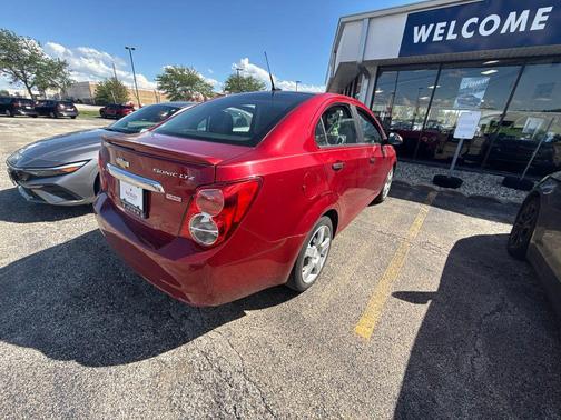 Crystal Red Tintcoat 2013 Chevrolet Sonic LTZ