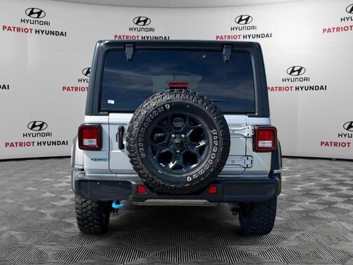 Silver Zynith Clearcoat 2023 Jeep Wrangler 4xe Base