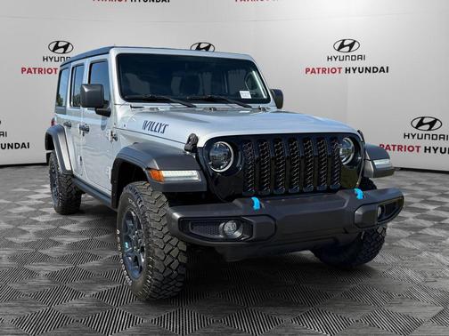 Silver Zynith Clearcoat 2023 Jeep Wrangler 4xe Base