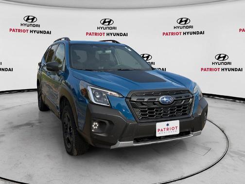 Geyser Blue 2022 Subaru Forester Wilderness