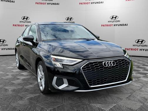 Black 2024 Audi A3 Premium